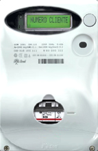 Contatore Enel elettronico abitazione